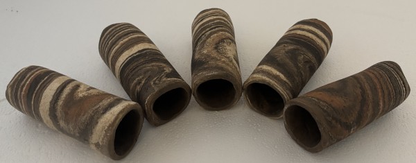 Jungfisch- & Garnelenhöhle aus Ton – marmoriert | Laichhöhle Aquarium