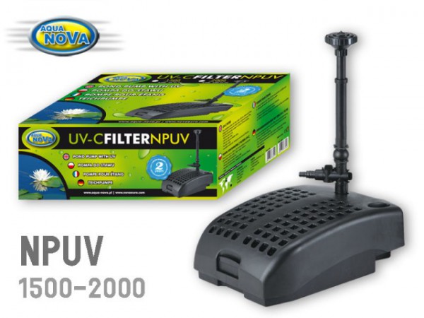 Teichpumpe NPUV-1500 25W + 7W UVC