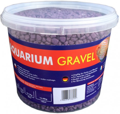 Farbkies Violett 5kg Eimer Aquarienbodengrund