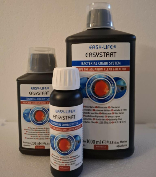 EasyLife EasyStart Filterstarter – Bakterienkulturen für schnellen Aquarium Start