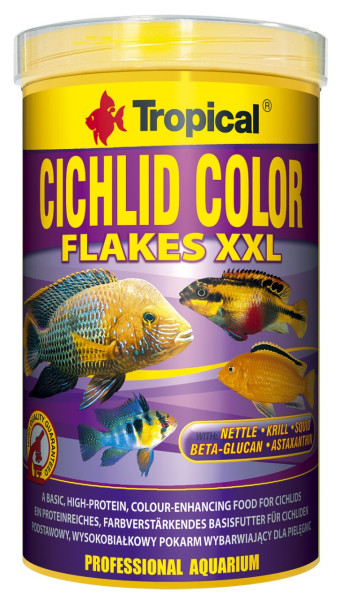 Tropical Cichlid Color Flakes