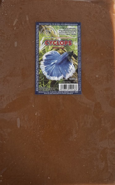 Cyclops 500g Frostfutter Tafel